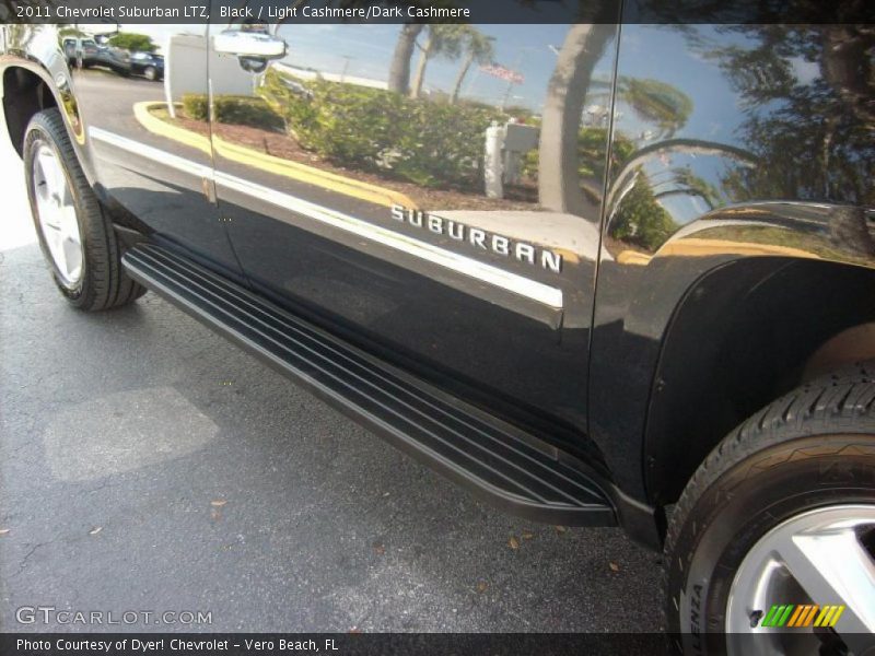 Black / Light Cashmere/Dark Cashmere 2011 Chevrolet Suburban LTZ