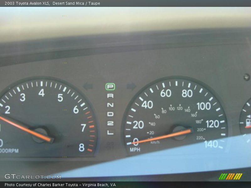 Desert Sand Mica / Taupe 2003 Toyota Avalon XLS