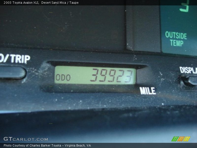 Desert Sand Mica / Taupe 2003 Toyota Avalon XLS