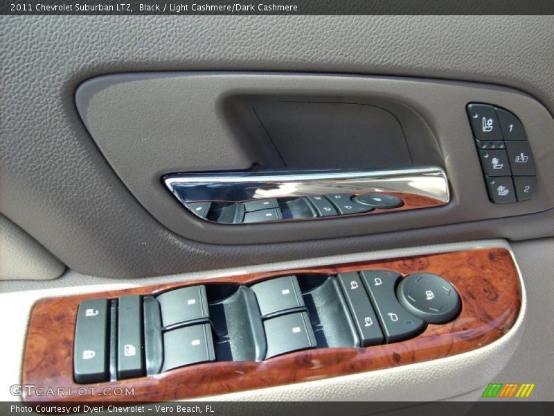 Black / Light Cashmere/Dark Cashmere 2011 Chevrolet Suburban LTZ