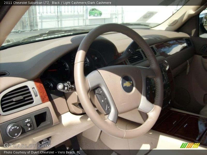 Black / Light Cashmere/Dark Cashmere 2011 Chevrolet Suburban LTZ