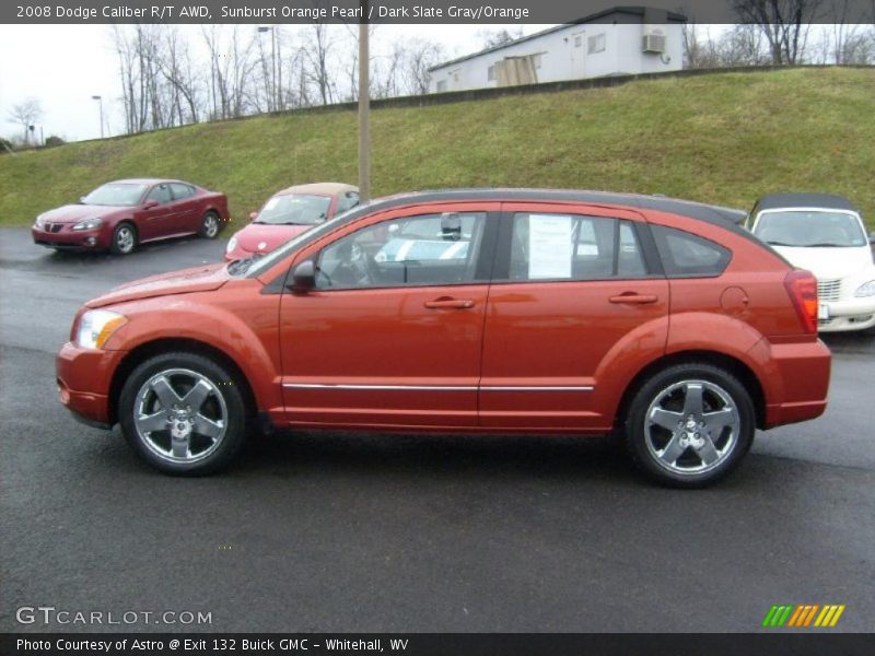  2008 Caliber R/T AWD Sunburst Orange Pearl