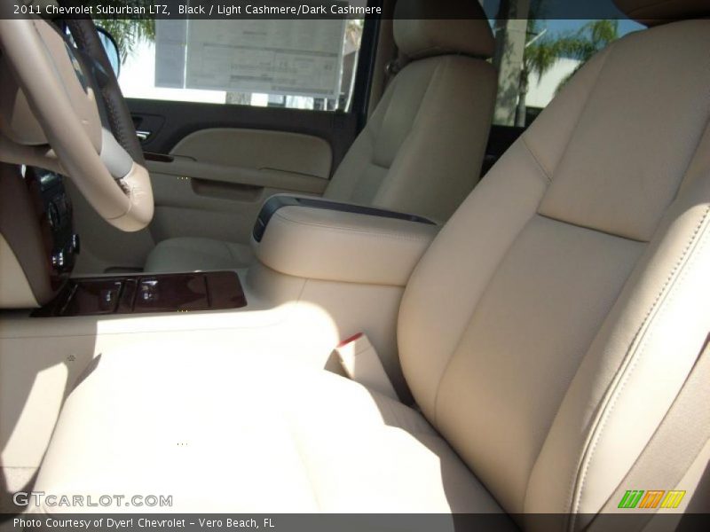 Black / Light Cashmere/Dark Cashmere 2011 Chevrolet Suburban LTZ