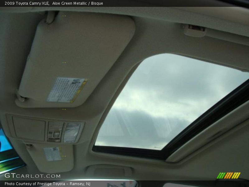 Aloe Green Metallic / Bisque 2009 Toyota Camry XLE