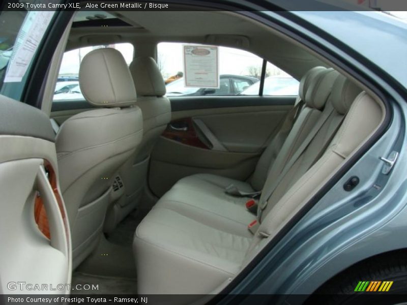 Aloe Green Metallic / Bisque 2009 Toyota Camry XLE