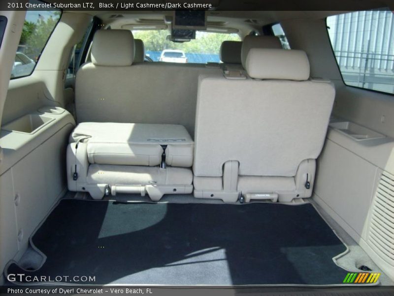 Black / Light Cashmere/Dark Cashmere 2011 Chevrolet Suburban LTZ