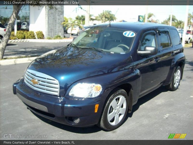 Imperial Blue Metallic / Gray 2011 Chevrolet HHR LS