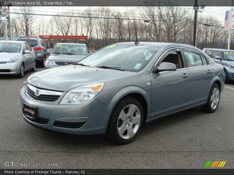 Ocean Mist / Tan 2009 Saturn Aura XE