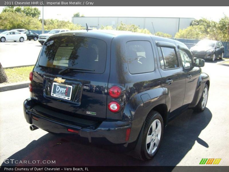 Imperial Blue Metallic / Gray 2011 Chevrolet HHR LS