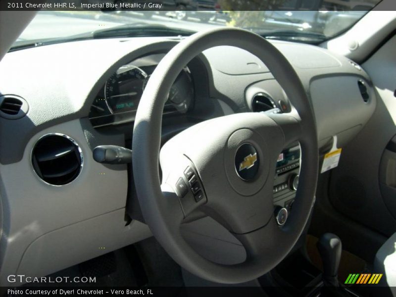 Imperial Blue Metallic / Gray 2011 Chevrolet HHR LS