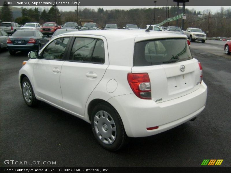 Super White / Charcoal Gray 2008 Scion xD