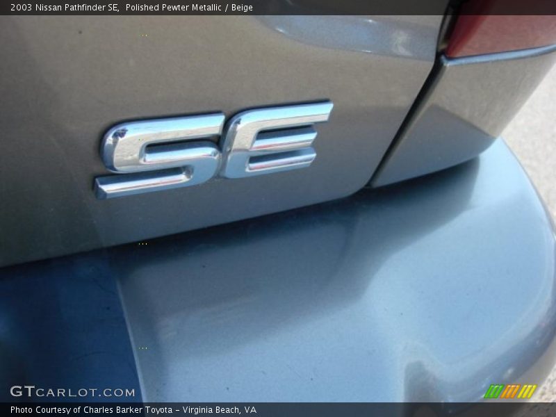  2003 Pathfinder SE Logo