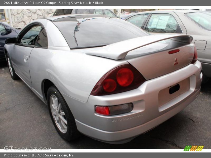 Sterling Silver Metallic / Black 2001 Mitsubishi Eclipse GS Coupe