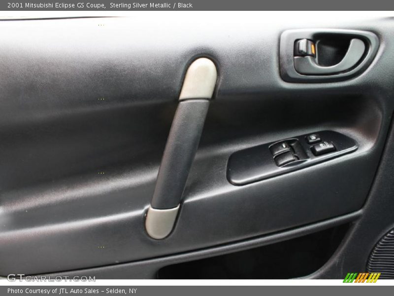Sterling Silver Metallic / Black 2001 Mitsubishi Eclipse GS Coupe