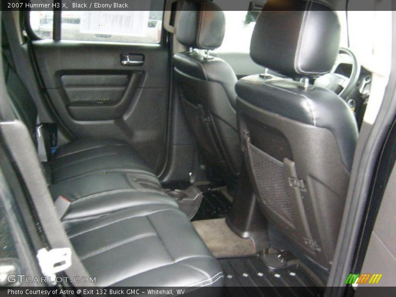 Black / Ebony Black 2007 Hummer H3 X