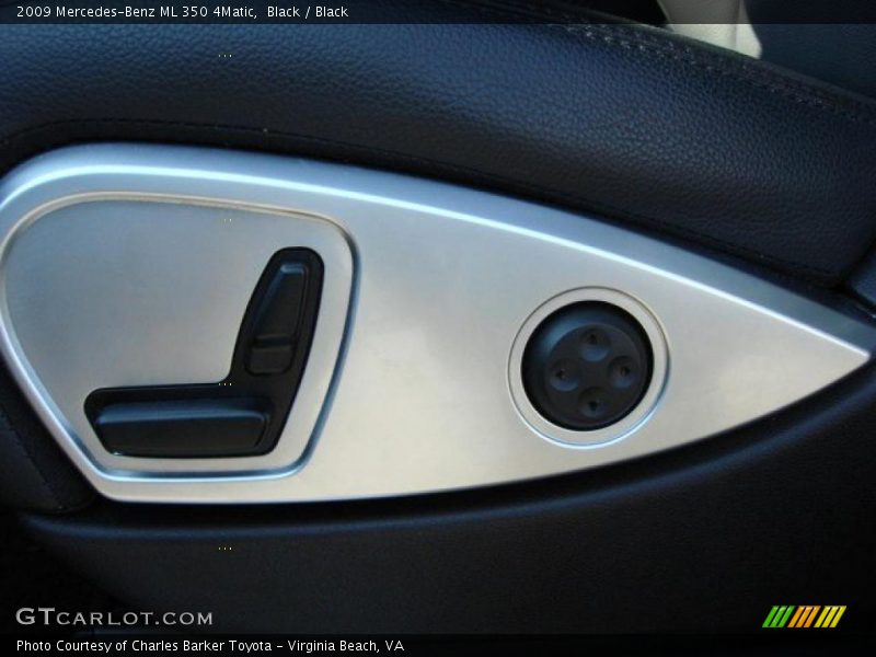 Black / Black 2009 Mercedes-Benz ML 350 4Matic