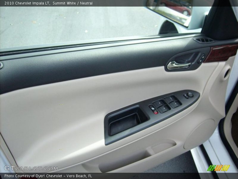 Summit White / Neutral 2010 Chevrolet Impala LT