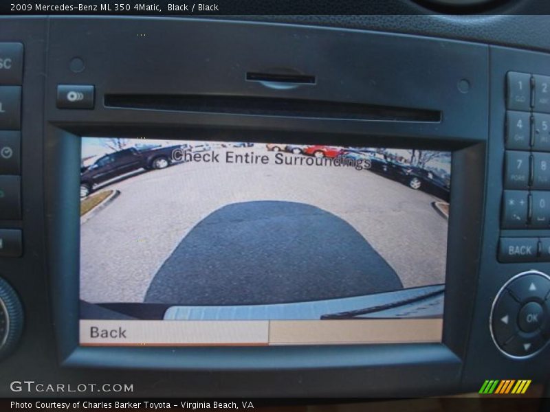 Black / Black 2009 Mercedes-Benz ML 350 4Matic