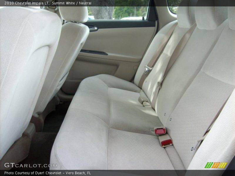 Summit White / Neutral 2010 Chevrolet Impala LT