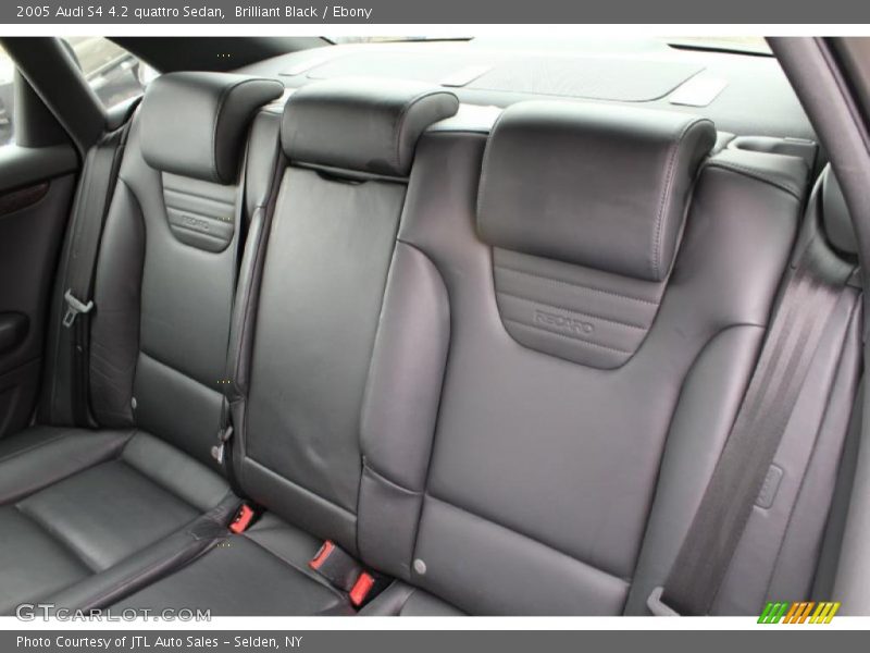  2005 S4 4.2 quattro Sedan Ebony Interior