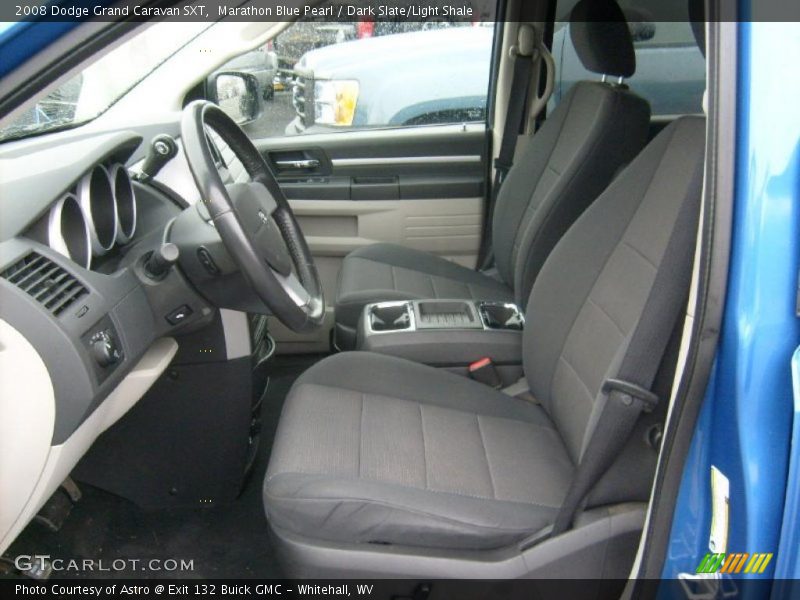 Marathon Blue Pearl / Dark Slate/Light Shale 2008 Dodge Grand Caravan SXT