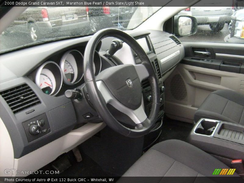 Marathon Blue Pearl / Dark Slate/Light Shale 2008 Dodge Grand Caravan SXT