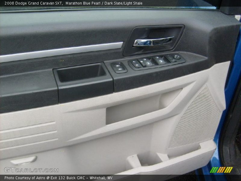 Marathon Blue Pearl / Dark Slate/Light Shale 2008 Dodge Grand Caravan SXT