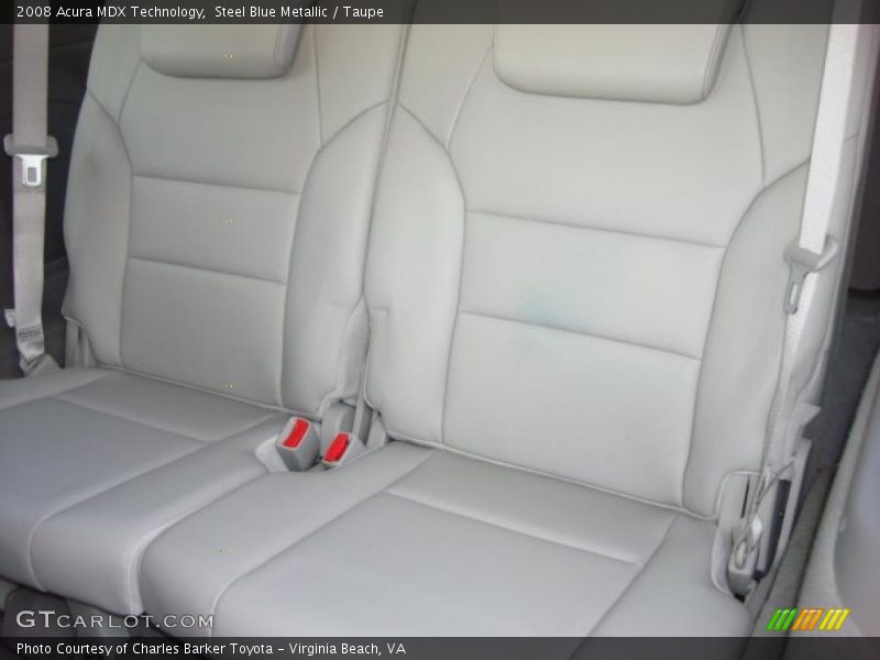Steel Blue Metallic / Taupe 2008 Acura MDX Technology