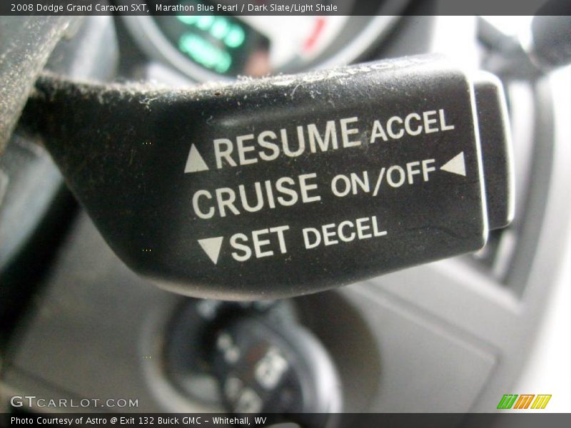 Marathon Blue Pearl / Dark Slate/Light Shale 2008 Dodge Grand Caravan SXT