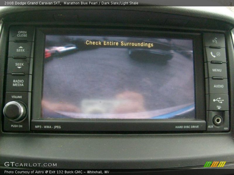 Marathon Blue Pearl / Dark Slate/Light Shale 2008 Dodge Grand Caravan SXT
