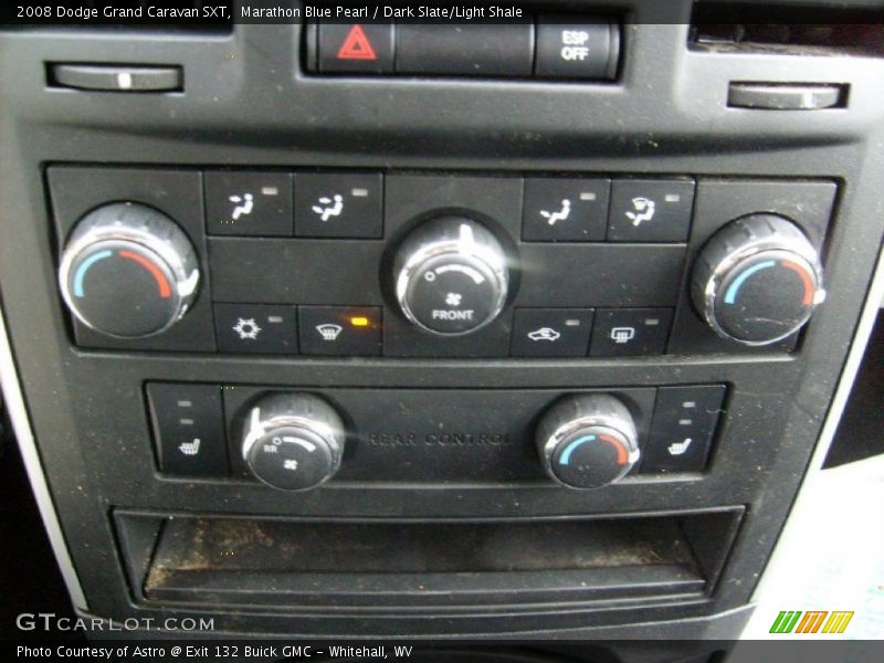 Marathon Blue Pearl / Dark Slate/Light Shale 2008 Dodge Grand Caravan SXT