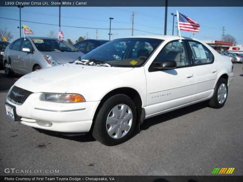 Stone White / Camel 1999 Chrysler Cirrus LXi