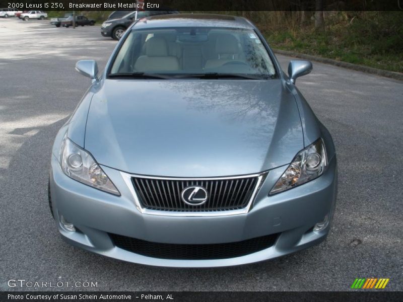 Breakwater Blue Metallic / Ecru 2009 Lexus IS 250