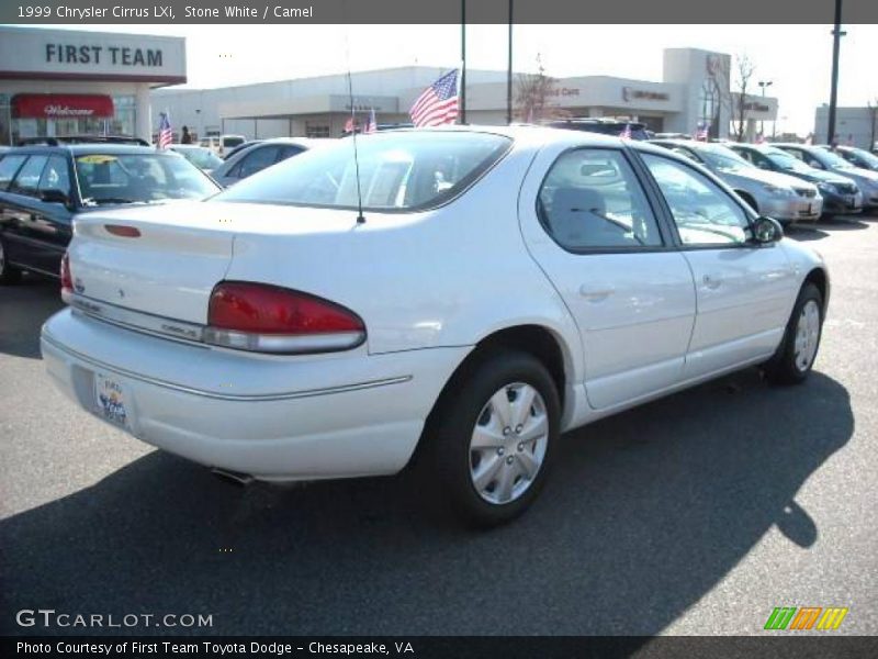 Stone White / Camel 1999 Chrysler Cirrus LXi