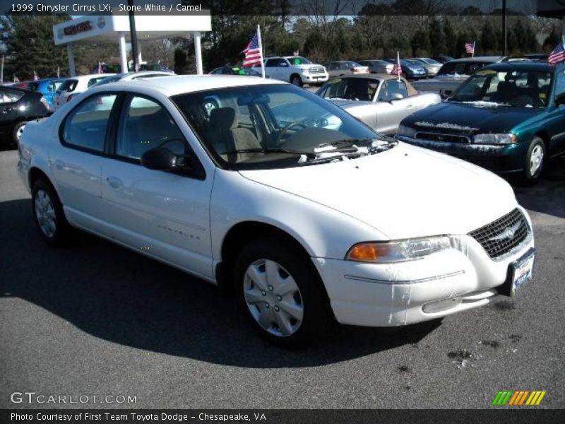Stone White / Camel 1999 Chrysler Cirrus LXi