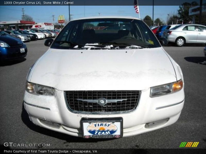 Stone White / Camel 1999 Chrysler Cirrus LXi