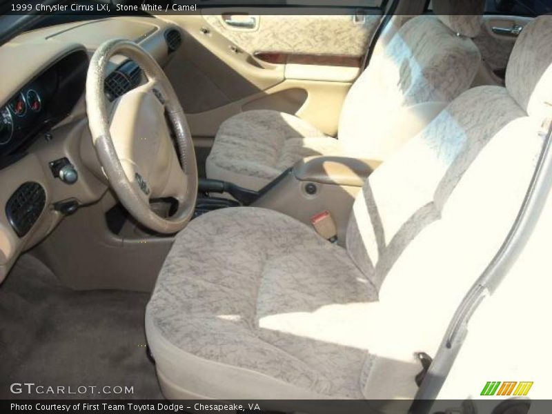 Stone White / Camel 1999 Chrysler Cirrus LXi