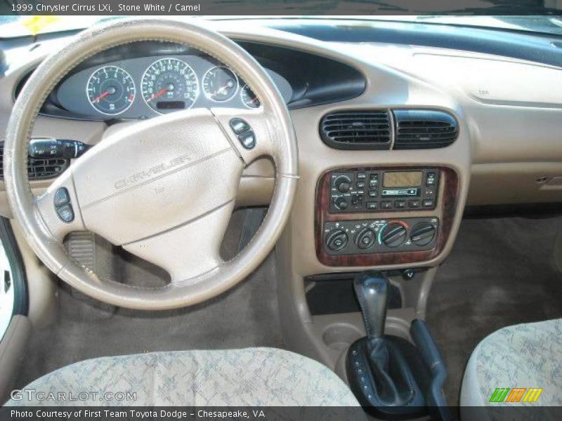 Stone White / Camel 1999 Chrysler Cirrus LXi