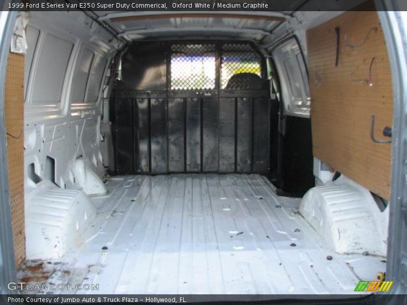 Oxford White / Medium Graphite 1999 Ford E Series Van E350 Super Duty Commerical