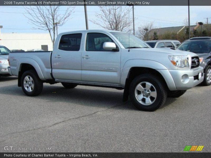  2008 Tacoma V6 PreRunner TRD Sport Double Cab Silver Streak Mica