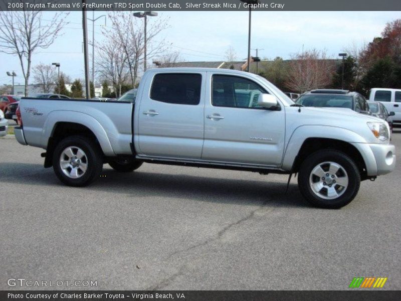  2008 Tacoma V6 PreRunner TRD Sport Double Cab Silver Streak Mica