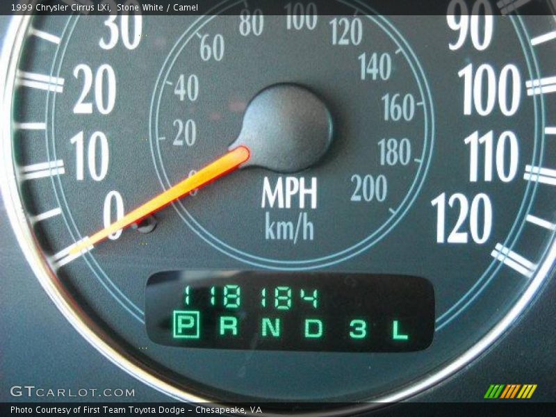 Stone White / Camel 1999 Chrysler Cirrus LXi