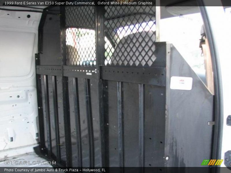 Oxford White / Medium Graphite 1999 Ford E Series Van E350 Super Duty Commerical