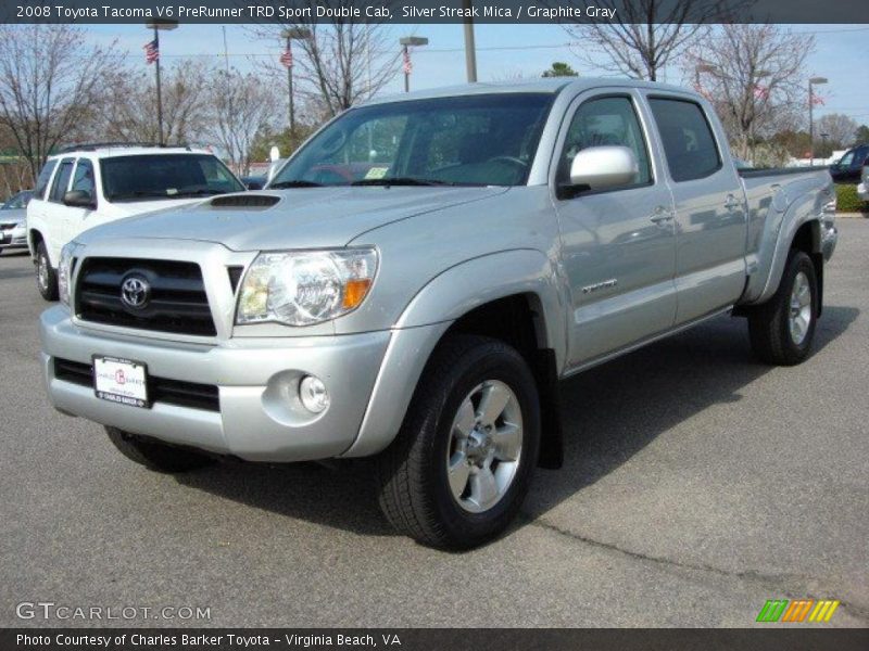 Front 3/4 View of 2008 Tacoma V6 PreRunner TRD Sport Double Cab