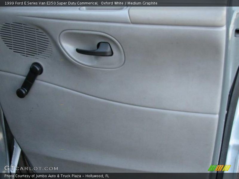 Oxford White / Medium Graphite 1999 Ford E Series Van E350 Super Duty Commerical
