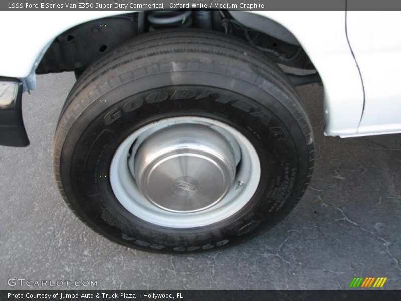 Oxford White / Medium Graphite 1999 Ford E Series Van E350 Super Duty Commerical