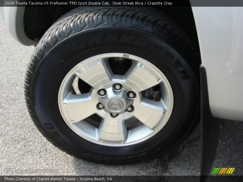  2008 Tacoma V6 PreRunner TRD Sport Double Cab Wheel