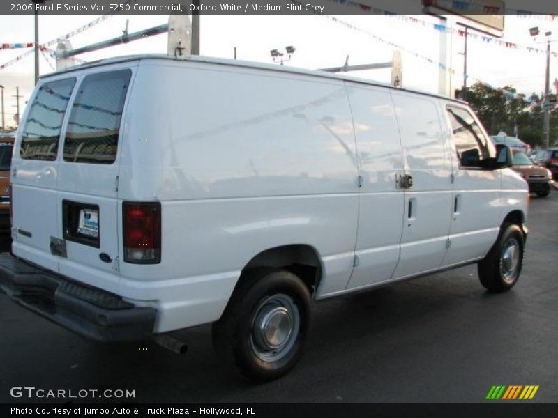 Oxford White / Medium Flint Grey 2006 Ford E Series Van E250 Commercial