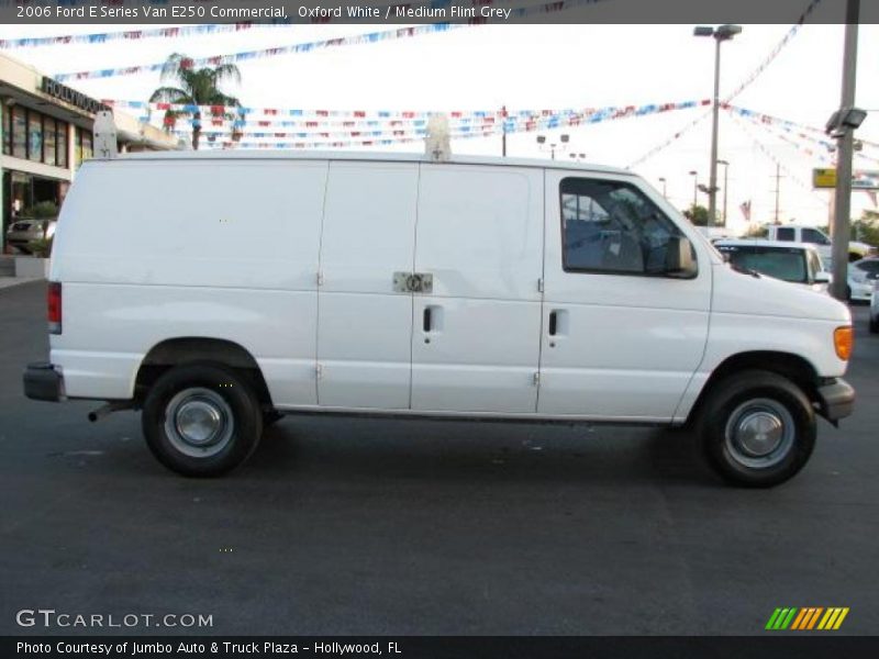 Oxford White / Medium Flint Grey 2006 Ford E Series Van E250 Commercial