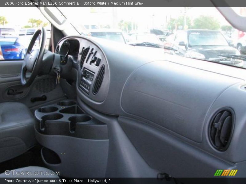Oxford White / Medium Flint Grey 2006 Ford E Series Van E250 Commercial